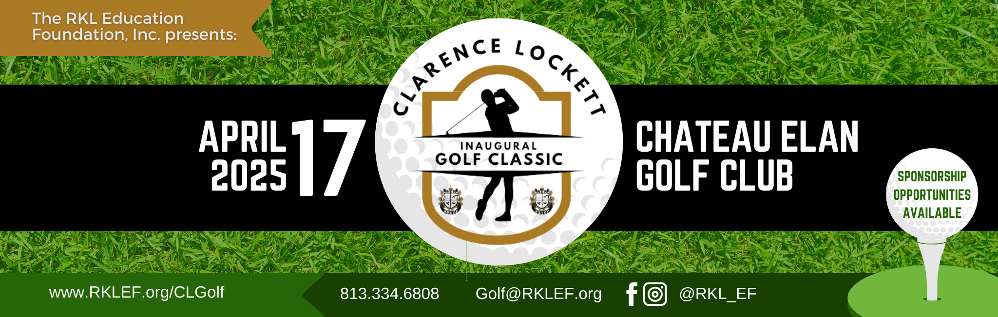 Clarence Lockett Golf Classic - Banner